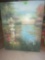 floral pond painting