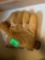 antique baseball gloves