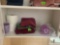 wash cloths; toilet paper; trash bags