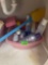 tub of beauty products and more