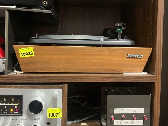 vintage record player