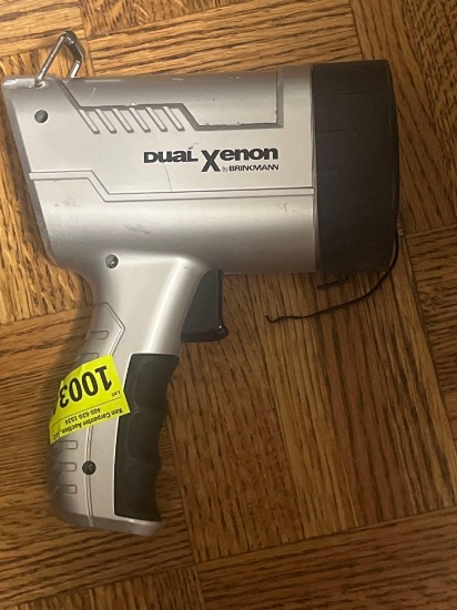 Dual xenon spot light and power cord