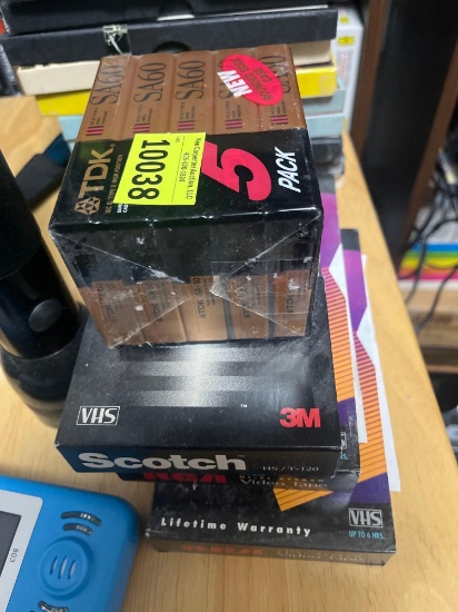 oxygen meter vhs tapes , cassette tapes