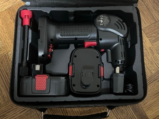 portable air pump and case