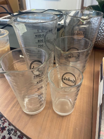 Kodak glasses and pitchers