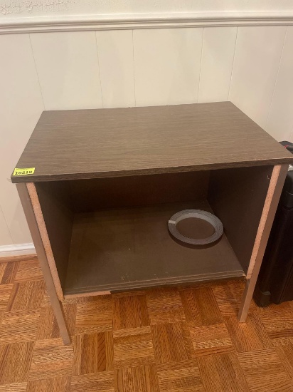 wood end table