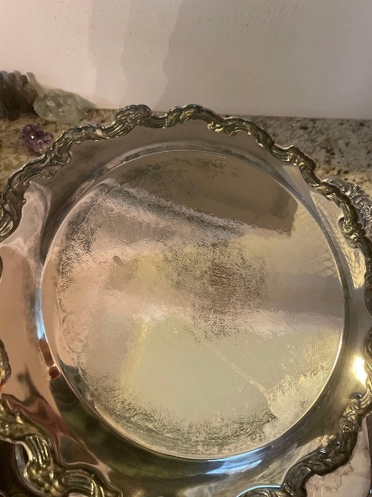 silver platter