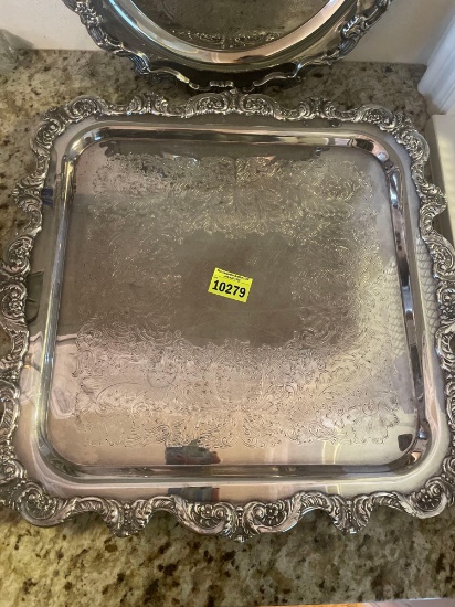 silver platter