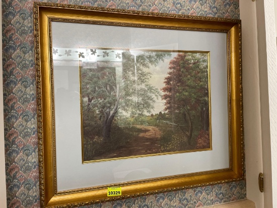 The Road Home framed picture