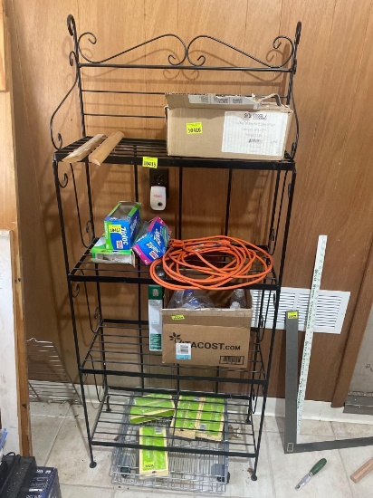 metal shelf