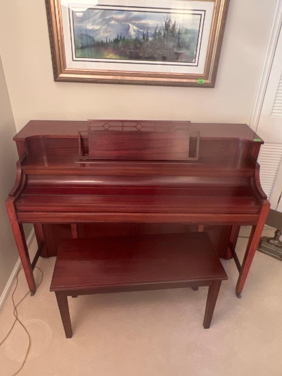 antique kimball piano