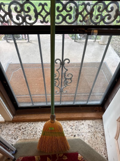 Wooden broom