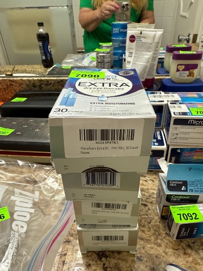 4 boxes of Thera Tears eye drops