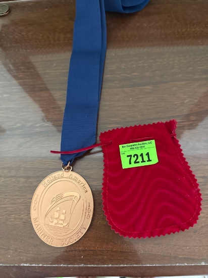Holland American Mariner Society medal