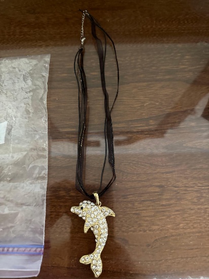 dolphin necklace