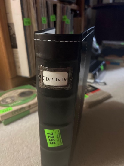 dvd storage binder