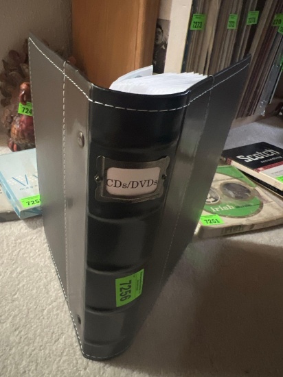 dvd storage binder