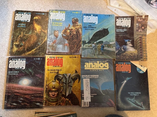 Science Fiction Analog books