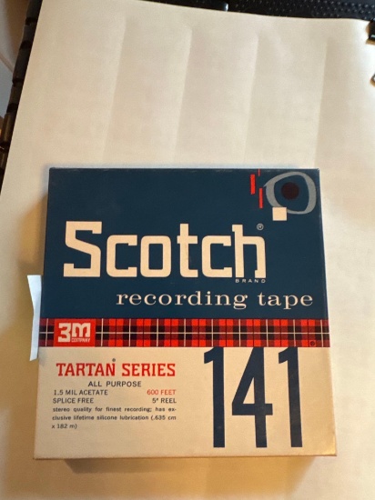 Scotch recording tape