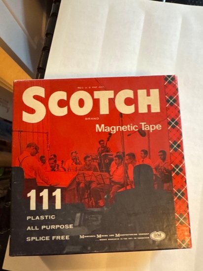 2 Scotch magnetic recording tape