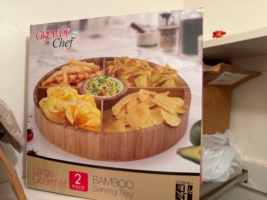 bamboo serving tray