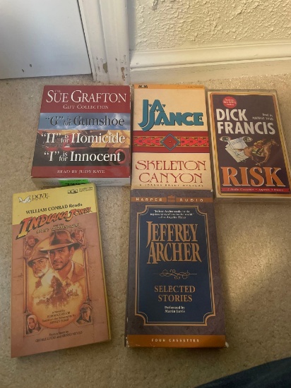 cassete tapes audiobooks