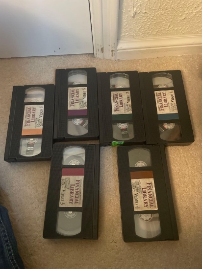 Financial Library VHS tape videos