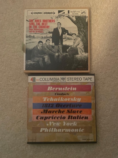 stereophonic stereo recording tape