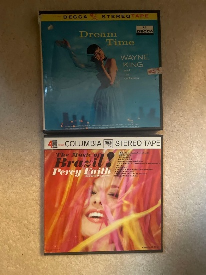 stereophonic stereo recording tape