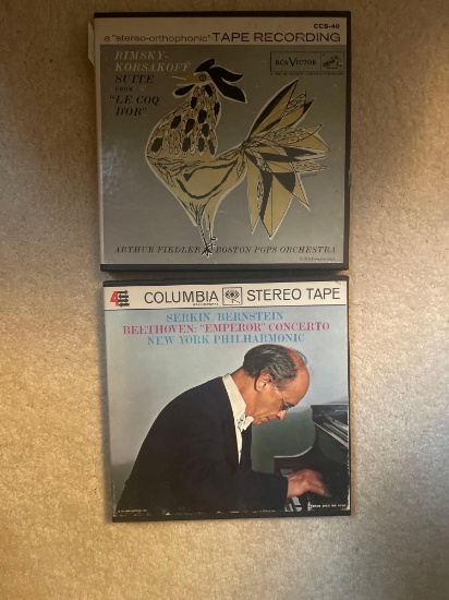 stereophonic stereo recording tape