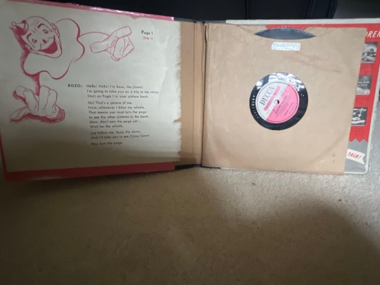 vintage record album