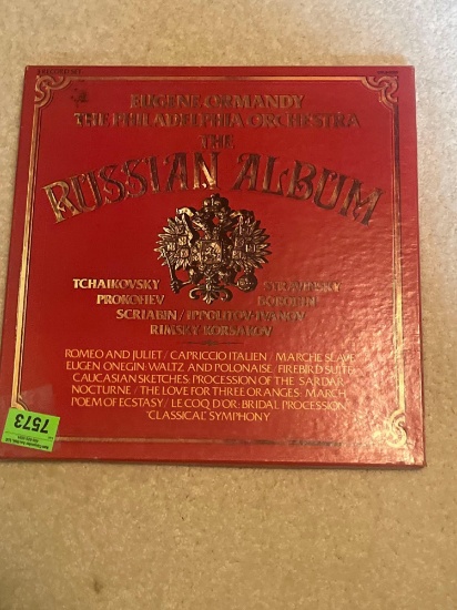 The Russian Album the Philadelphia Orchestra vinyl