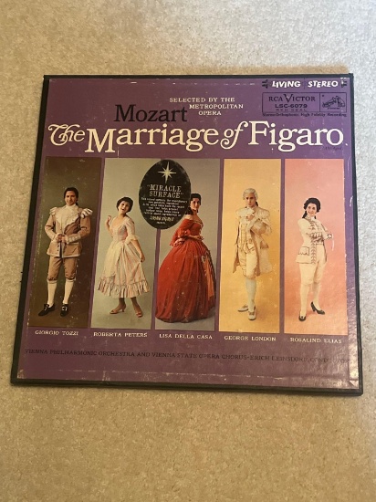 Mozart the Marriage Figaro vinyl