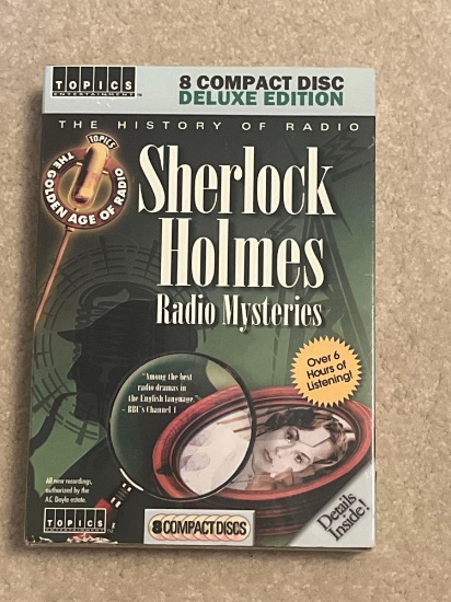 Sherlock Holmes radio mysteries DVDs