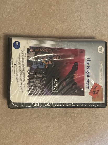 The Right Stuff VHS tape