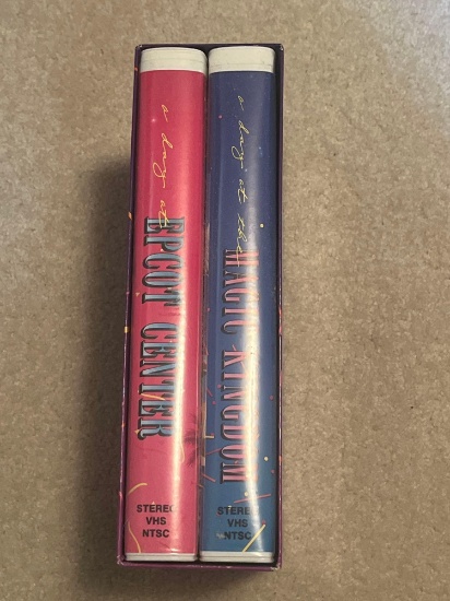 Disney World park video VHS tapes