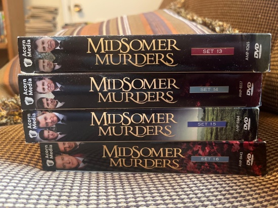 Midsummers Murders series 13-25 DVDs