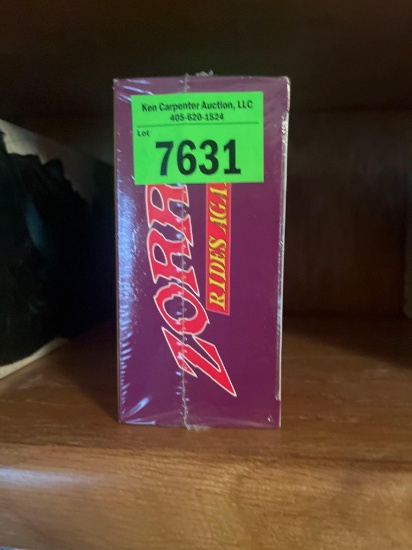 Zorro Rides Again VHS tapes