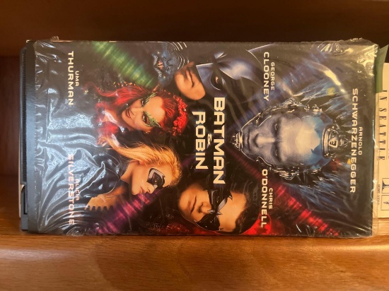 Batman and Robin VHS