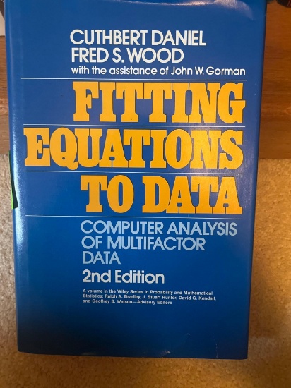 Fitting Equations to Data