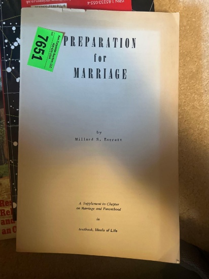 Preparations for Marriage; Software and Data for Practical Astronomers; This Old House