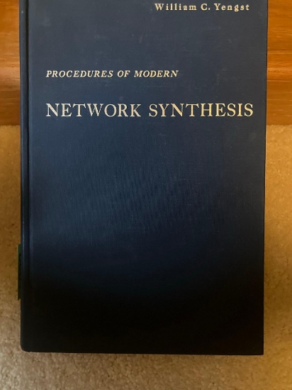 Procedures of Modern Network Synthesis