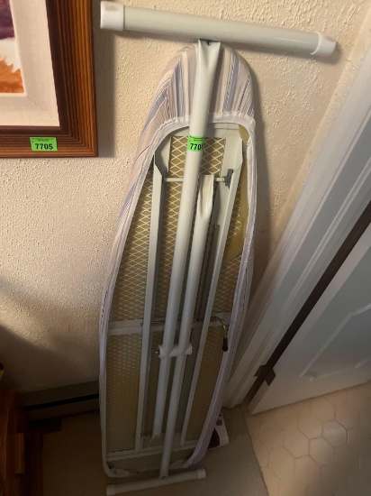 ironing board; iron