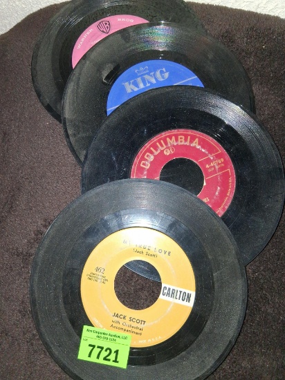 antique 45 vinyls
