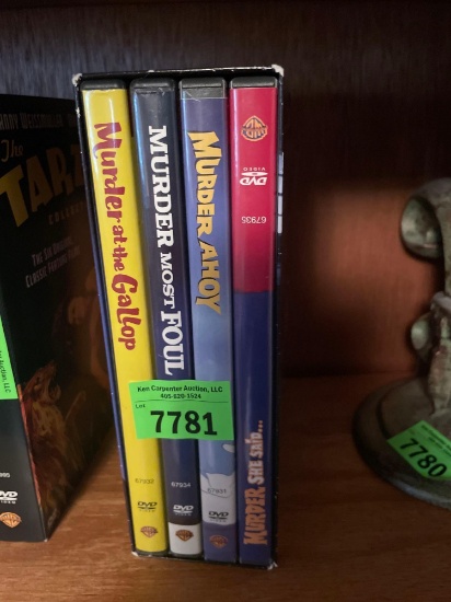 The Agatha Christie Miss Marple movie collection DVDs