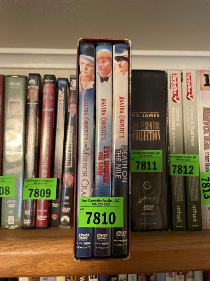 Agatha Christies mystery collection DVDs