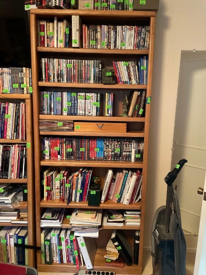 book shelve NOT the contents on shelves