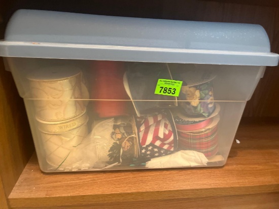 box of ribbons