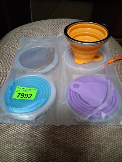 collapsable travel cups