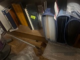 various books and files